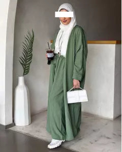 بدلة كتان مكسر